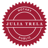 Julia Trela Notary Public Logo